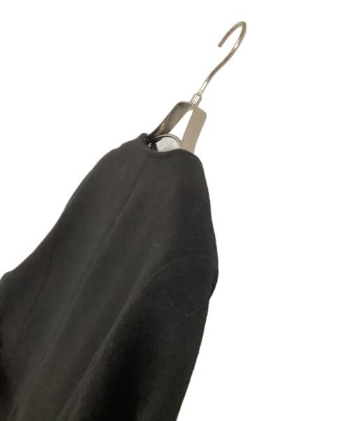 eimy istoire（エイミーイストワール）eimy istoire (エイミーイストワール) ケープコート　	レザースイッチケープセットコート ブラック サイズ:Mの古着・服飾アイテム