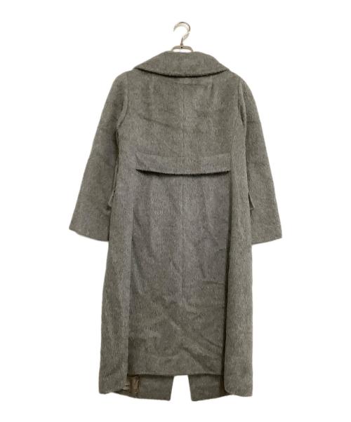 MaxMara（マックスマーラ）MaxMara (マックスマーラ) アルパカ混シャギーコート　オーティーエス グレー サイズ:36の古着・服飾アイテム