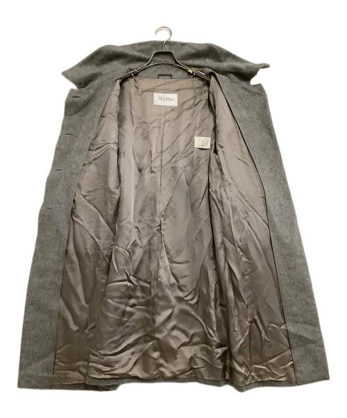 MaxMara（マックスマーラ）MaxMara (マックスマーラ) アルパカ混シャギーコート　オーティーエス グレー サイズ:36の古着・服飾アイテム