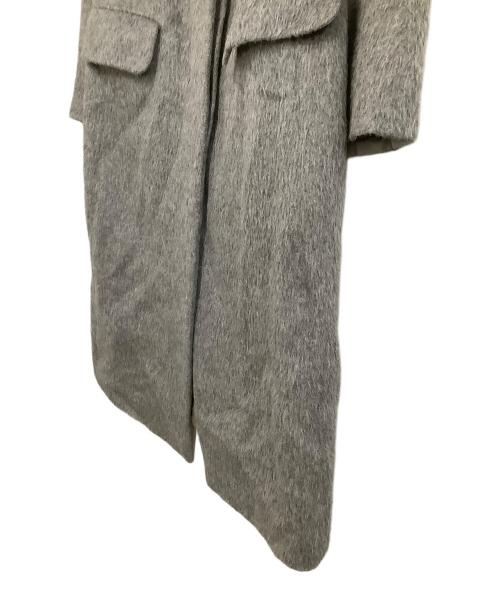 MaxMara（マックスマーラ）MaxMara (マックスマーラ) アルパカ混シャギーコート　オーティーエス グレー サイズ:36の古着・服飾アイテム