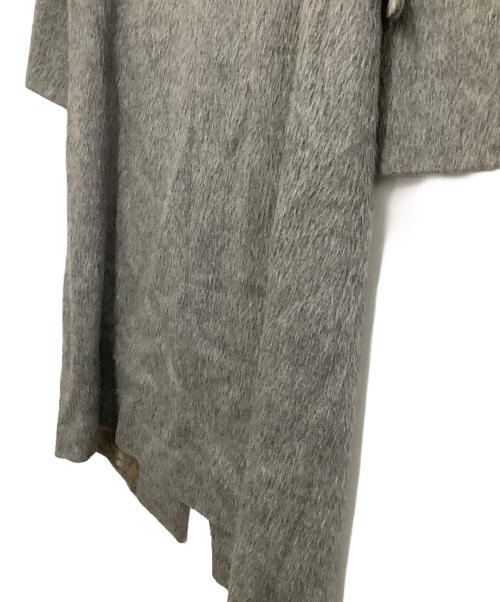MaxMara（マックスマーラ）MaxMara (マックスマーラ) アルパカ混シャギーコート　オーティーエス グレー サイズ:36の古着・服飾アイテム