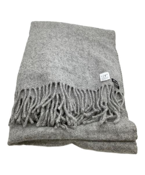 KLIPPAN（クリッパン）KLIPPAN (クリッパン) マフラー eco wool ポケット付 グレーの古着・服飾アイテム