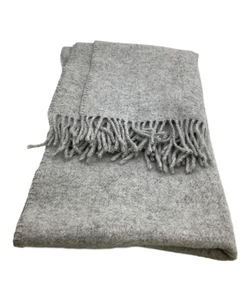 KLIPPAN（クリッパン）KLIPPAN (クリッパン) マフラー eco wool ポケット付 グレーの古着・服飾アイテム