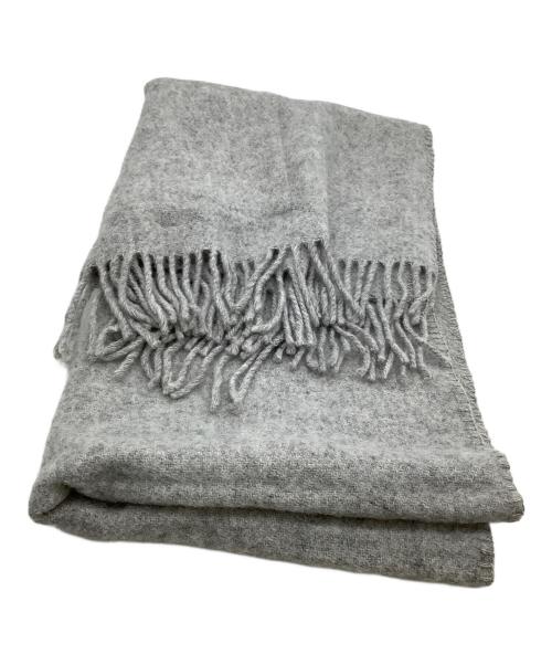 KLIPPAN（クリッパン）KLIPPAN (クリッパン) マフラー eco wool ポケット付 グレーの古着・服飾アイテム