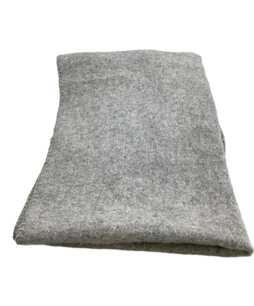 KLIPPAN（クリッパン）KLIPPAN (クリッパン) マフラー eco wool ポケット付 グレーの古着・服飾アイテム