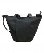 ear PAPILLONNERイアパピヨネ）の古着「2WAYバッグ　アジャスタートートバッグSサイズ」｜ブラック×ホワイト