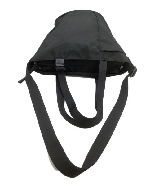 ear PAPILLONNER（イアパピヨネ）ear PAPILLONNER (イアパピヨネ) 2WAYバッグ　アジャスタートートバッグSサイズ ブラック×ホワイトの古着・服飾アイテム