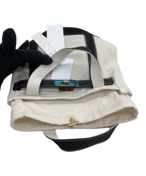 SITA PARANTICA（シータパランティカ）SITA PARANTICA (シータパランティカ) トートバッグ　ote Bag S ホワイト×ブラック 未使用品の古着・服飾アイテム