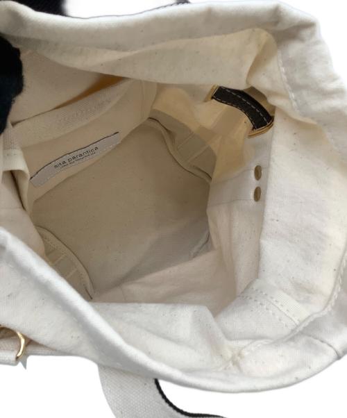 SITA PARANTICA（シータパランティカ）SITA PARANTICA (シータパランティカ) トートバッグ　ote Bag S ホワイト×ブラック 未使用品の古着・服飾アイテム