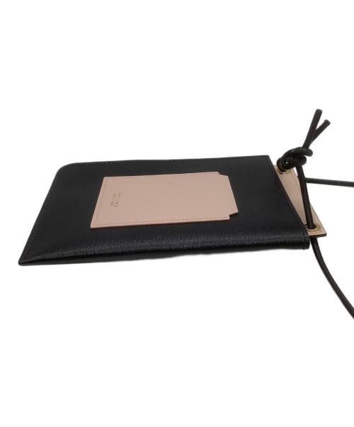 LARCO（-）LARCO (-) スマホショルダーバッグ ブラックの古着・服飾アイテム