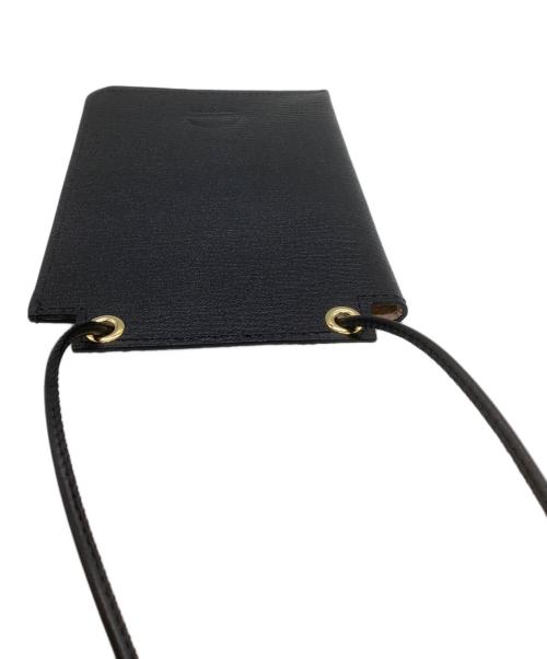 LARCO（-）LARCO (-) スマホショルダーバッグ ブラックの古着・服飾アイテム