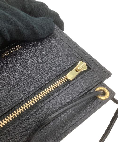 LARCO（-）LARCO (-) スマホショルダーバッグ ブラックの古着・服飾アイテム