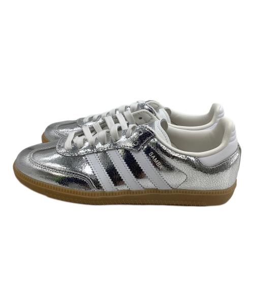 adidas Originals（アディダスオリジナル）adidas Originals (アディダスオリジナル) ローカットスニーカー　サンバ OG / SAMBA OG シルバー×ホワイト サイズ:23.5の古着・服飾アイテム