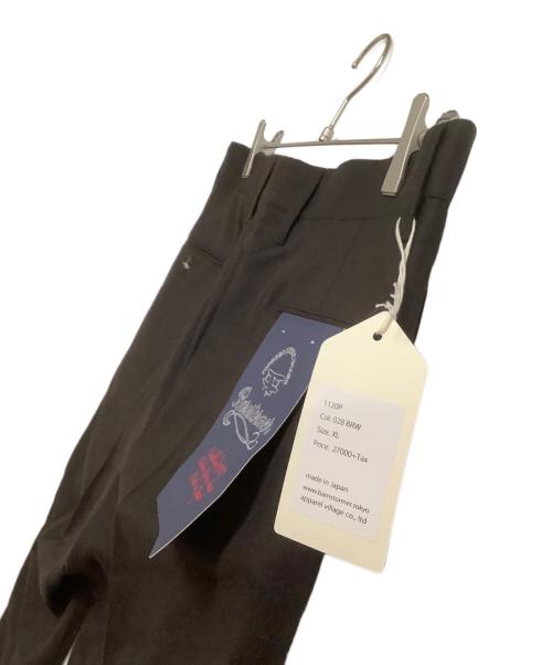 Barnstormer（バーンストーマー）Barnstormer (バーンストーマー) ツータックパンツ ブラウン サイズ:XL 未使用品の古着・服飾アイテム