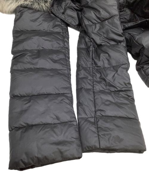 ermanno scervino（エルマノシェルビーノ）ermanno scervino (エルマノシェルビーノ) ロングダウンジャケット ブラック サイズ:38の古着・服飾アイテム