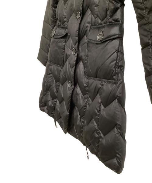 ermanno scervino（エルマノシェルビーノ）ermanno scervino (エルマノシェルビーノ) ロングダウンジャケット ブラック サイズ:38の古着・服飾アイテム