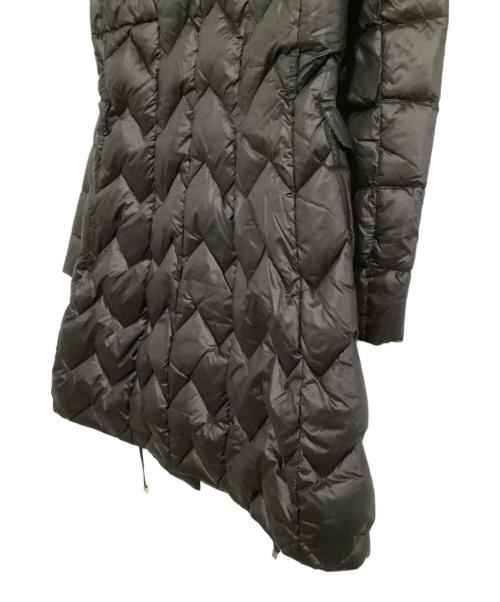 ermanno scervino（エルマノシェルビーノ）ermanno scervino (エルマノシェルビーノ) ロングダウンジャケット ブラック サイズ:38の古着・服飾アイテム