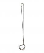 TIFFANY & Co.ティファニー）の古着「ネックレス オープンハート」｜シルバー