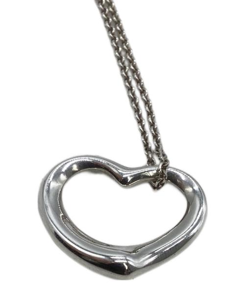TIFFANY & Co.（ティファニー）TIFFANY & Co. (ティファニー) ネックレス オープンハート シルバーの古着・服飾アイテム