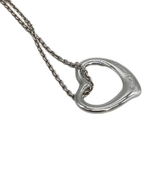 TIFFANY & Co.（ティファニー）TIFFANY & Co. (ティファニー) ネックレス オープンハート シルバーの古着・服飾アイテム