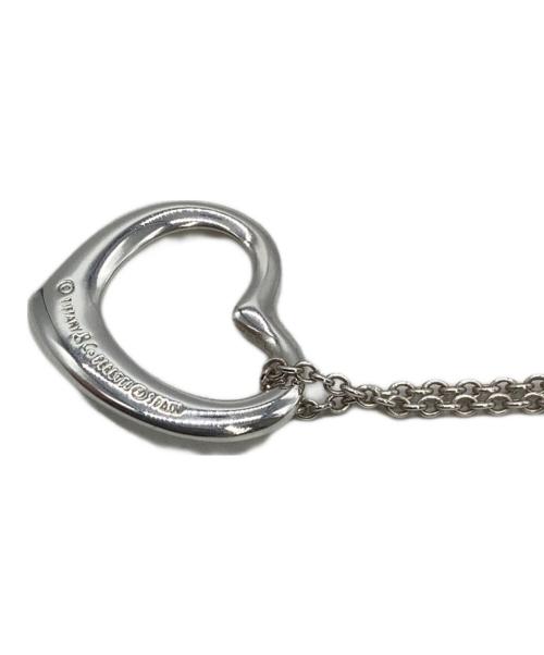 TIFFANY & Co.（ティファニー）TIFFANY & Co. (ティファニー) ネックレス オープンハート シルバーの古着・服飾アイテム