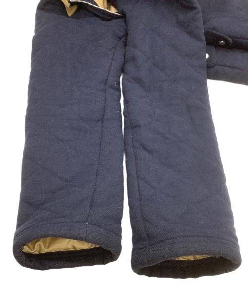 FRED PERRY（フレッドペリー）FRED PERRY (フレッドペリー) キルティングジャケット ネイビー×ベージュ サイズ:Mの古着・服飾アイテム