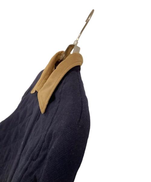 FRED PERRY（フレッドペリー）FRED PERRY (フレッドペリー) キルティングジャケット ネイビー×ベージュ サイズ:Mの古着・服飾アイテム