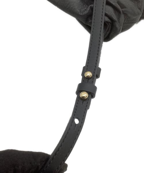 gem by russet（ジェムバイラシット）gem by russet (ジェムバイラシット) ワンハンドルバッグ ブラックの古着・服飾アイテム