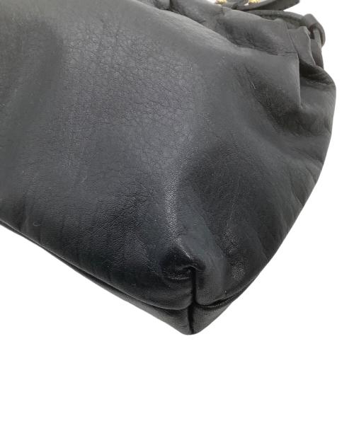 gem by russet（ジェムバイラシット）gem by russet (ジェムバイラシット) ワンハンドルバッグ ブラックの古着・服飾アイテム