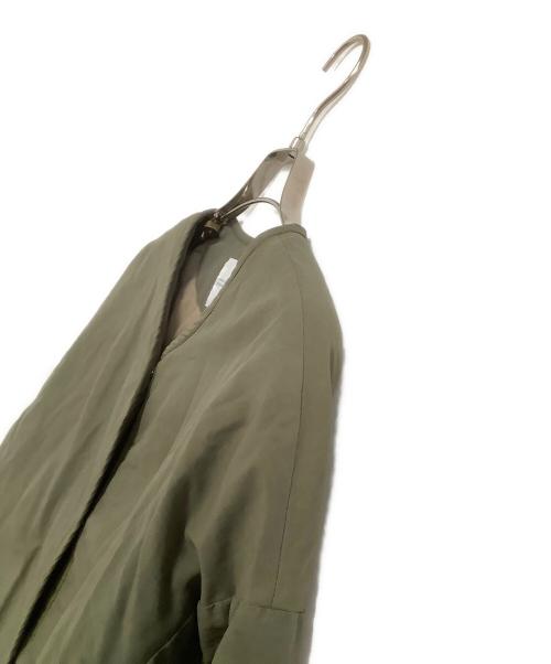 kurashi&trips publishing（クラシアンドトリップス パブリッシング）kurashi&trips publishing (クラシアンドトリップス パブリッシング) 裏フリースノーカラージャケット オリーブ サイズ:表記なしの古着・服飾アイテム