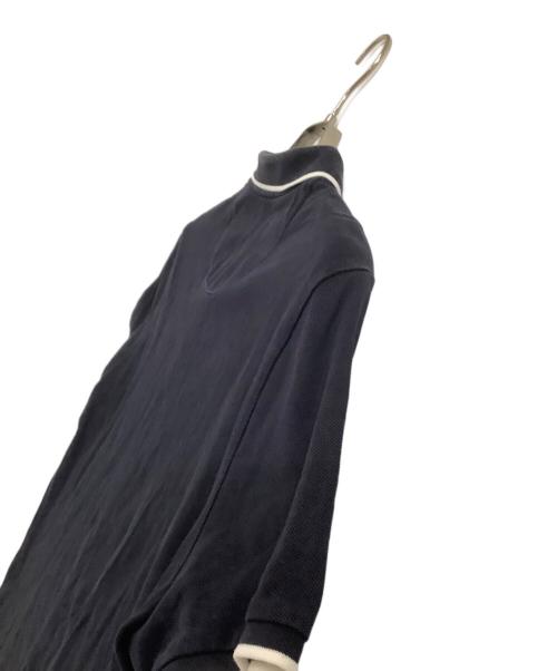 MONCLER（モンクレール）MONCLER (モンクレール) 半袖ポロシャツ ネイビー サイズ:XLの古着・服飾アイテム