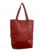 HENDER SCHEMEエンダースキーマ）の古着「トートバッグ パテントホースバッグ」｜レッド