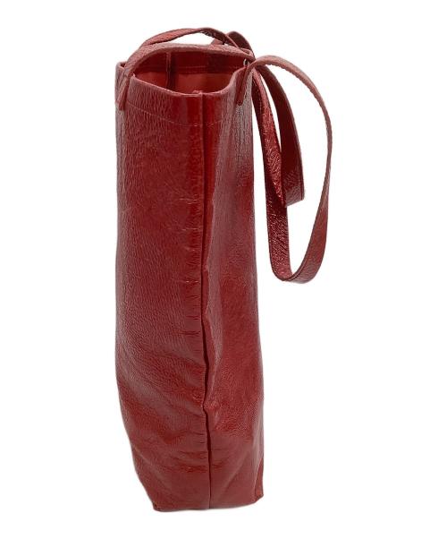 HENDER SCHEME（エンダースキーマ）HENDER SCHEME (エンダースキーマ) トートバッグ パテントホースバッグ レッドの古着・服飾アイテム