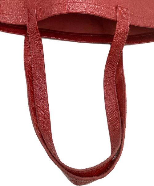 HENDER SCHEME（エンダースキーマ）HENDER SCHEME (エンダースキーマ) トートバッグ パテントホースバッグ レッドの古着・服飾アイテム