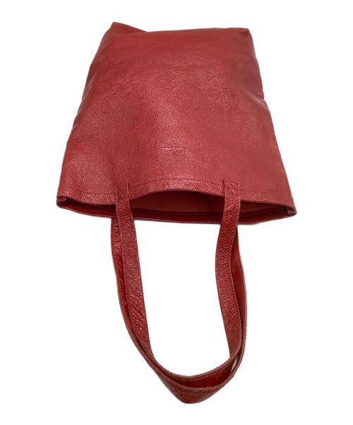 HENDER SCHEME（エンダースキーマ）HENDER SCHEME (エンダースキーマ) トートバッグ パテントホースバッグ レッドの古着・服飾アイテム