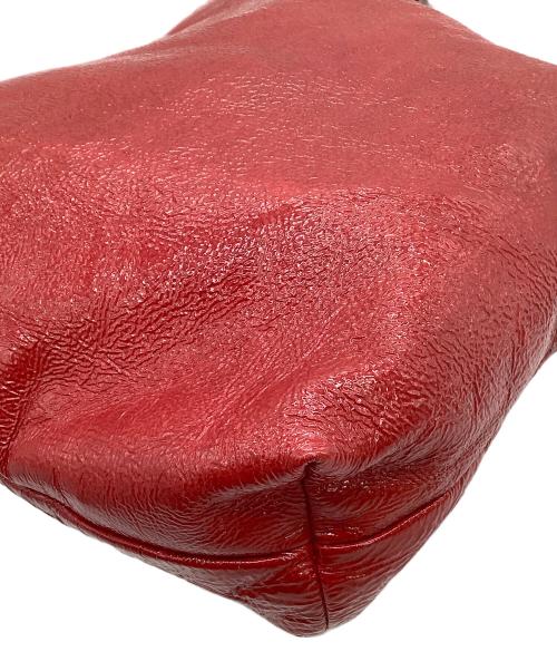 HENDER SCHEME（エンダースキーマ）HENDER SCHEME (エンダースキーマ) トートバッグ パテントホースバッグ レッドの古着・服飾アイテム