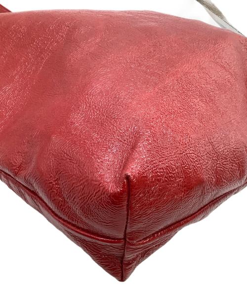 HENDER SCHEME（エンダースキーマ）HENDER SCHEME (エンダースキーマ) トートバッグ パテントホースバッグ レッドの古着・服飾アイテム