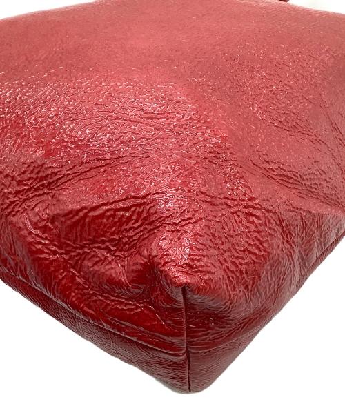 HENDER SCHEME（エンダースキーマ）HENDER SCHEME (エンダースキーマ) トートバッグ パテントホースバッグ レッドの古着・服飾アイテム