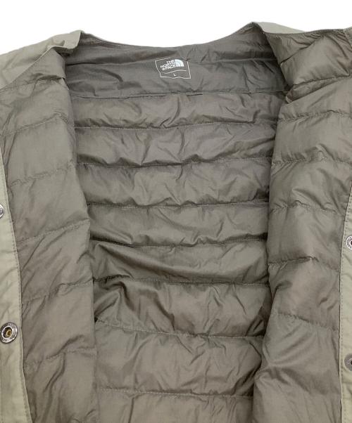 THE NORTH FACE（ザ ノース フェイス）THE NORTH FACE (ザ ノース フェイス) ウインドストッパーゼファーシェルカーディガン グレー サイズ:Lの古着・服飾アイテム