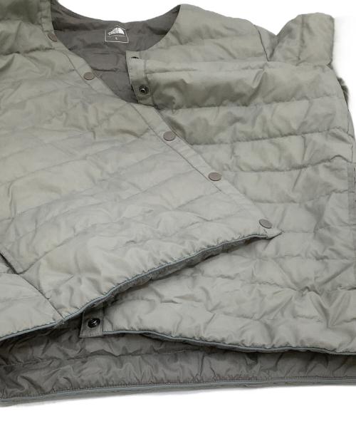 THE NORTH FACE（ザ ノース フェイス）THE NORTH FACE (ザ ノース フェイス) ウインドストッパーゼファーシェルカーディガン グレー サイズ:Lの古着・服飾アイテム