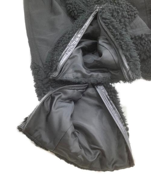 TOGA VIRILIS（トーガ ビリリース）TOGA VIRILIS (トーガ ビリリース) FAKE BOA HOODIE BLOUSON ブラック サイズ:46の古着・服飾アイテム