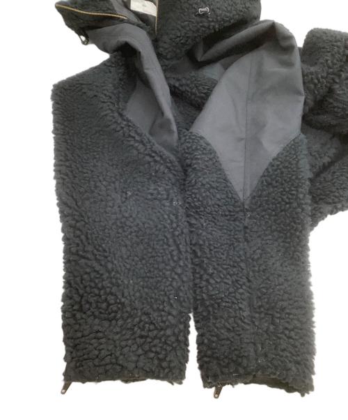 TOGA VIRILIS（トーガ ビリリース）TOGA VIRILIS (トーガ ビリリース) FAKE BOA HOODIE BLOUSON ブラック サイズ:46の古着・服飾アイテム