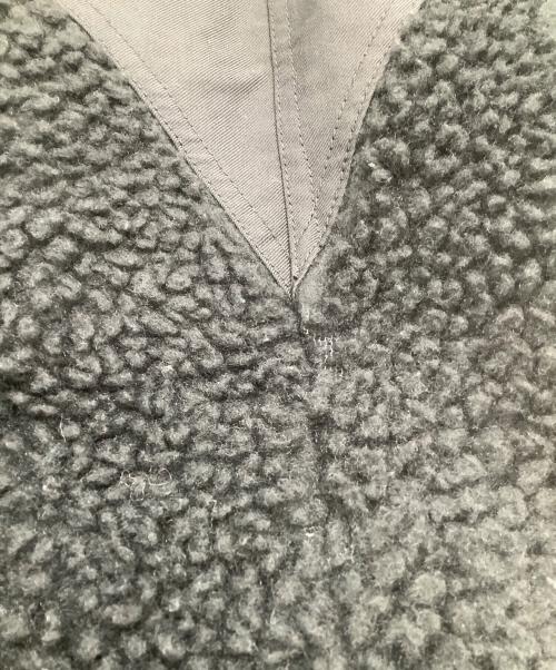 TOGA VIRILIS（トーガ ビリリース）TOGA VIRILIS (トーガ ビリリース) FAKE BOA HOODIE BLOUSON ブラック サイズ:46の古着・服飾アイテム