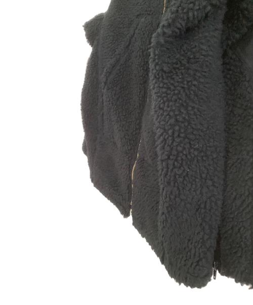 TOGA VIRILIS（トーガ ビリリース）TOGA VIRILIS (トーガ ビリリース) FAKE BOA HOODIE BLOUSON ブラック サイズ:46の古着・服飾アイテム