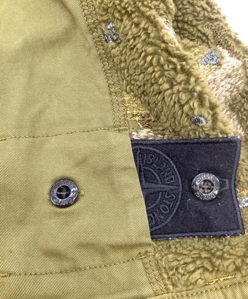 STONE ISLAND（ストーンアイランド）STONE ISLAND (ストーンアイランド) メタルボタンベスト　カモフラージュ　シャドウ カーキ サイズ:Lの古着・服飾アイテム