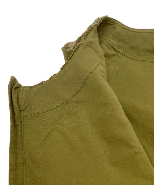 STONE ISLAND（ストーンアイランド）STONE ISLAND (ストーンアイランド) メタルボタンベスト　カモフラージュ　シャドウ カーキ サイズ:Lの古着・服飾アイテム