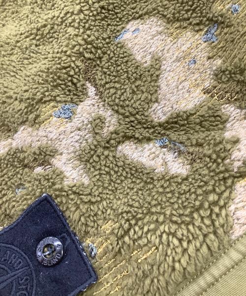 STONE ISLAND（ストーンアイランド）STONE ISLAND (ストーンアイランド) メタルボタンベスト　カモフラージュ　シャドウ カーキ サイズ:Lの古着・服飾アイテム