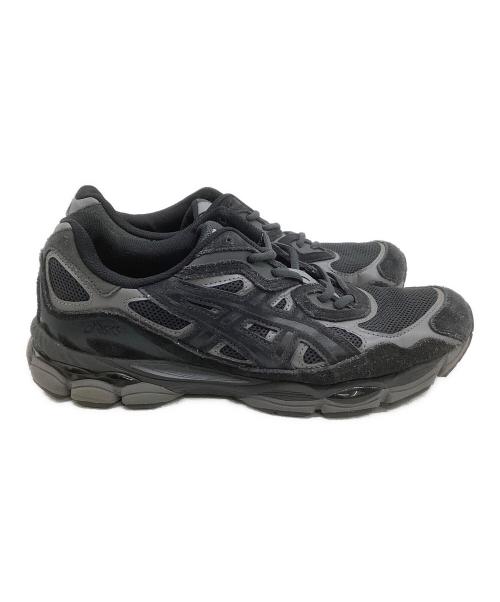 asics（アシックス）asics (アシックス) スニーカー ブラック サイズ:28の古着・服飾アイテム