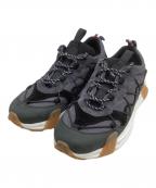 MONCLERモンクレール）の古着「スニーカー　LITE RUNNER」｜グレー×ホワイト