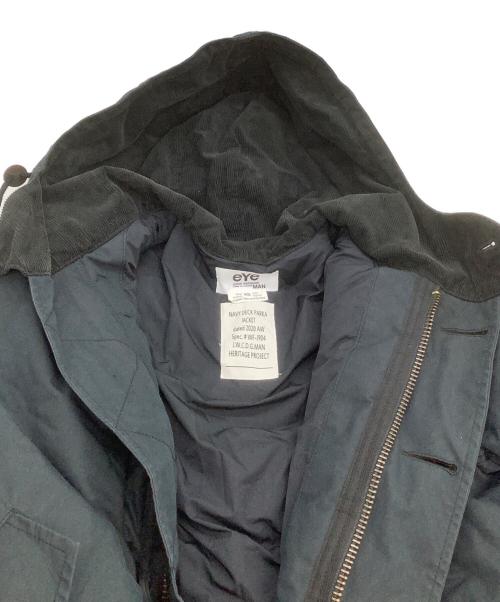 JUNYA WATANABE MAN（ジュンヤワタナベマン）JUNYA WATANABE MAN (ジュンヤワタナベマン) ダウンジャケット　2020AW/Deck Parka ネイビー サイズ:XSの古着・服飾アイテム